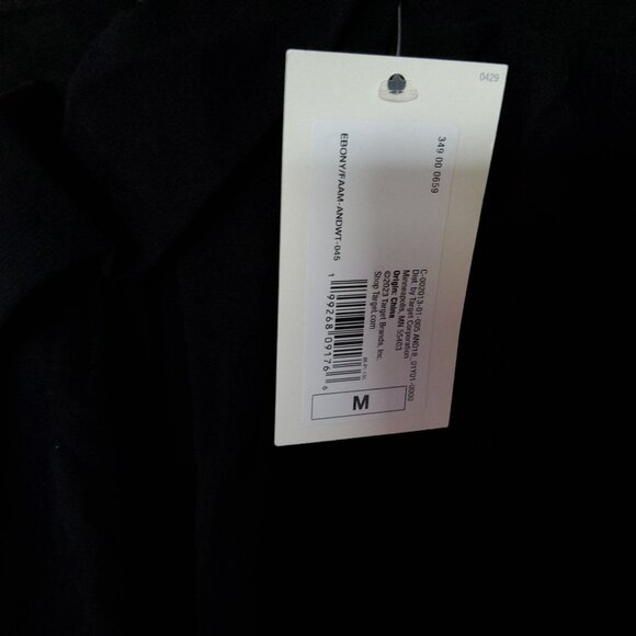 A New Day Womens Black Off-Shoulder Ruffle Top Off-shoulder design Medium - Picture 3 of 11